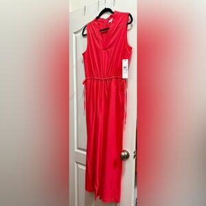 Calvin Klein Watermelon-colored Jumpsuit, size 10.